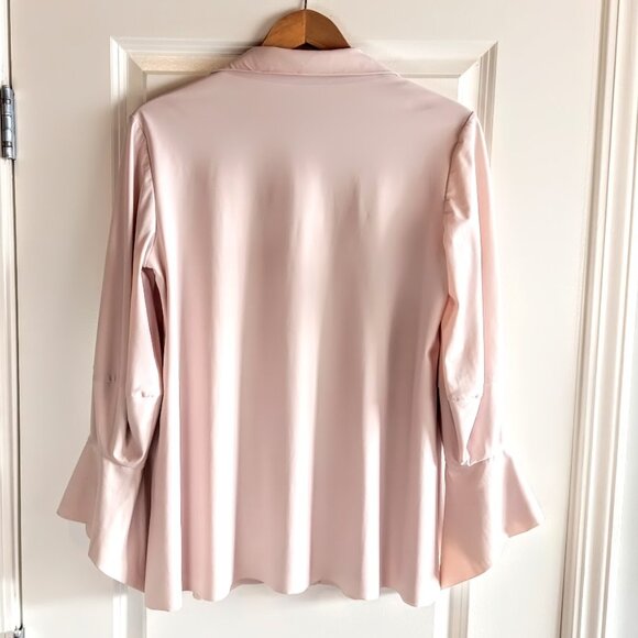 M2057 Maria Pinto Blush Pink Tunic Top - Picture 2 of 5